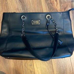 Zysun black laptop tote
